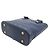 Borsa a secchiello Christian Dior in pelle blu navy - vista 3