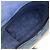 Borsa a secchiello Christian Dior in pelle blu navy - vista 9