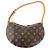 Pochette Croissant Louis Vuitton Borsa a Spalla Marrone Monogramma