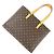 Borsa Tote Louis Vuitton Luco Marrone Monogramma - vista 4