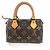 Borsa Louis Vuitton Mini Speedy Marrone Monogramma