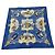 Hermès Hermes Carré 90 Seta multicolore 90 x 90 Blu
