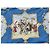 Hermès Hermes Carré 90 Seta multicolore 90 x 90 Blu - vista 3