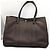 Borsa tote Hermès Garden Party in pelle granulata Marrone
