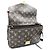 Borsa a tracolla Louis Vuitton Monogram Canvas Pochette Métis Marrone Monogramma - vista 14
