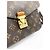 Borsa a tracolla Louis Vuitton Monogram Canvas Pochette Métis Marrone Monogramma - vista 5