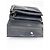 Chanel Wallet on chain / Woc mini in pelle liscia grigio scuro e finiture argentate Grigio antracite - vista 12