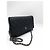 Chanel Wallet on chain / Woc mini in pelle liscia grigio scuro e finiture argentate Grigio antracite - vista 13