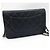 Chanel Wallet on chain / Woc mini in pelle liscia grigio scuro e finiture argentate Grigio antracite - vista 6