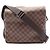 Borsa a tracolla Louis Vuitton Naviglio Damier Ebene Marrone