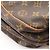 Borsa a Spalla Louis Vuitton Saumur 30 Marrone - vista 4