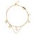 Pulsera Blooming Charm Louis Vuitton Dorado