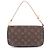 Louis Vuitton Pochette Accessoires Handbag Brown