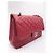 Timeless Borsa Chanel Jumbo Classic Double Flap in pelle caviar rossa Rosso - vista 4