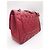 Timeless Borsa Chanel Jumbo Classic Double Flap in pelle caviar rossa Rosso - vista 7