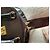 Borsa a mano Moschino in vernice marrone - vista 11