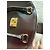 Borsa a mano Moschino in vernice marrone - vista 15