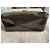 Borsa a mano Moschino in vernice marrone - vista 8