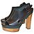 Sandali in pelle con tacco Marni x H&M Multicolore