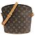 Borsa a Spalla Louis Vuitton Monogram Druot Marrone