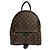 Zaino Louis Vuitton Monogram Palm Springs MM Marrone