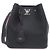 Louis Vuitton Lockme Bucket Schultertasche Schwarz