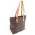 Borsa a Spalla Louis Vuitton Cabas Piano Marrone - vista 2