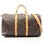Louis Vuitton Keepall Bandoulière 50 Borsa Boston Marrone