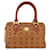 MCM Visetos logogramme Leather Marrone  - vista 1
