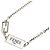 Fendi Logo Plate Halskette