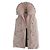 Yves Salomon ARMY Hellrosa Baumwoll-Parka