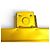 Fendi Mamma Baguette Medium in pelle nappa gialla Giallo Gold hardware - vista 10