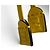 Fendi Mamma Baguette Medium in pelle nappa gialla Giallo Gold hardware - vista 7