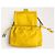Fendi Mamma Baguette Medium in pelle nappa gialla Giallo Gold hardware - vista 9