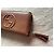 Cartera Gucci Soho zip around en piel marrón - vista 3