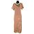 Autre Marque Vestido PH5 de viscosa marrón Talla L Castaño