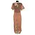 Autre Marque Vestido PH5 de viscosa marrón Talla L Castaño - vista 4