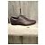 Autre Marque Scarpe Richelieu Philippe Zorzetto in pelle marrone - vista 9