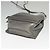 Prada Borsa a mano in pelle argentata con chiusura a bacetta Metallico - vista 11