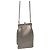Prada Borsa a mano in pelle argentata con chiusura a bacetta Metallico - vista 4