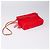 Chanel Classica Matelassé Borsa a Tracolla in Pelle Scamosciata Rossa con Nappa Rosso - vista 5