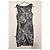 Vestido Paul Smith Black Label Estampado Negro Blanco - vista 2