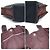 Hermès Borsa Fourre Tout MM in tela di cotone bordeaux e nero Hermes Bordò - vista 4