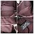Hermès Borsa Fourre Tout MM in tela di cotone bordeaux e nero Hermes Bordò - vista 5