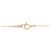 Autre Marque Collana Cross Diamond in Au750 Rosa - vista 5