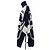 Hermès Poncho Cashmere Poncho Nero Bianco - vista 7