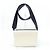 Autre Marque Borsa a tracolla in pelle Plan C Nero Beige - vista 3