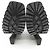 Stivali JIMMY CHOO Nero Argento Blu - vista 4