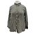 Autre Marque Camicia a quadri in cotone nera CORTANA Nero