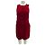 SéZane Redais Kleid aus rotem Samt